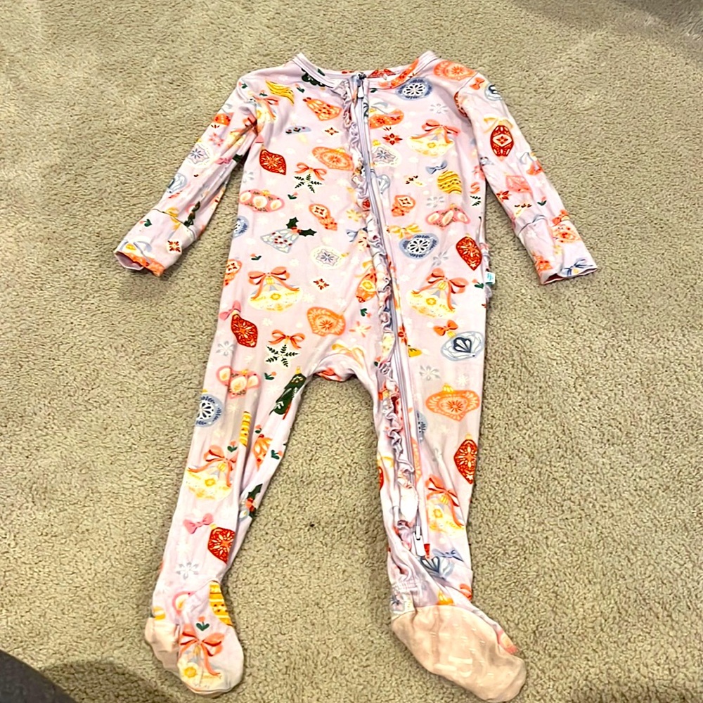 Posh Peanut 9-12 month footed onesie